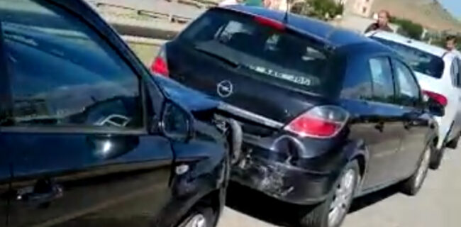 Kırıkkale’de zincirleme trafik kazası 1 yaralı