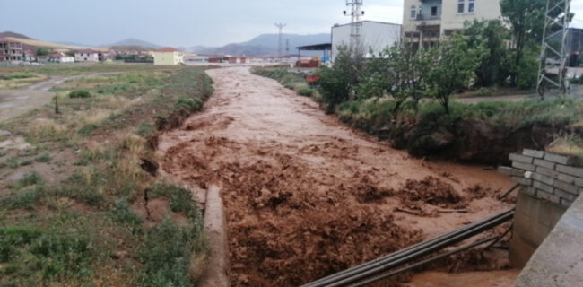 Kırıkkale’de Sel Felaketi