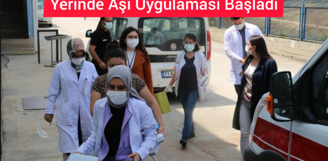 Kırıkkale’de Mobil Aşı Uygulaması Start Aldı