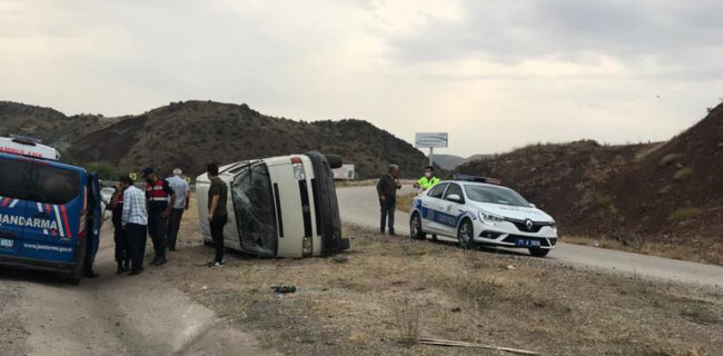 Kırıkkale’de 3 Trafik Kazalarında 9 Kişi Yaralandı