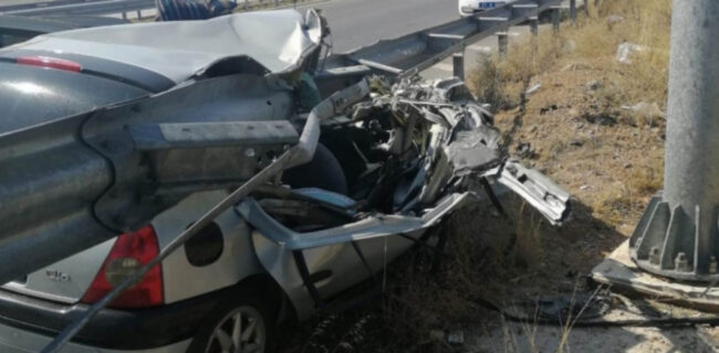 Kırıkkale’de trafik kazası 1 ölü 1 yaralı