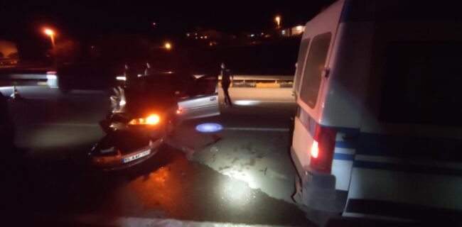 Kırıkkale’de Zincirleme Kaza 2 Yaralı