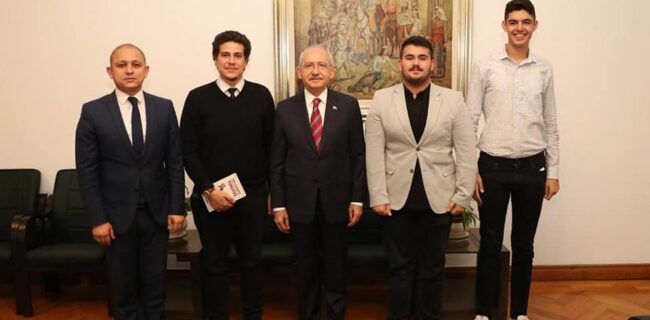 Önal Genç Başkanlarla Kılıçdaroğlu’nu Ziyaret Etti