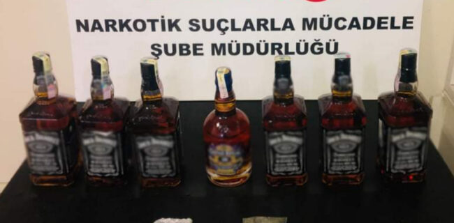 Kırıkkale’de Kaçak İçki ve Esrar Operasyonu