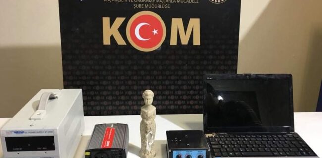 Kırıkkale’de Tarihi Eser Yakalandı
