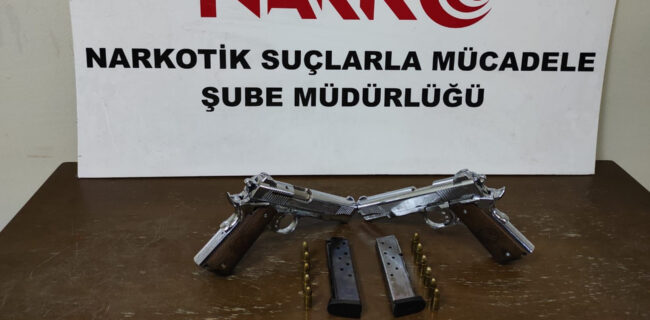 Kırıkkale’de kaçak silah operasyonu