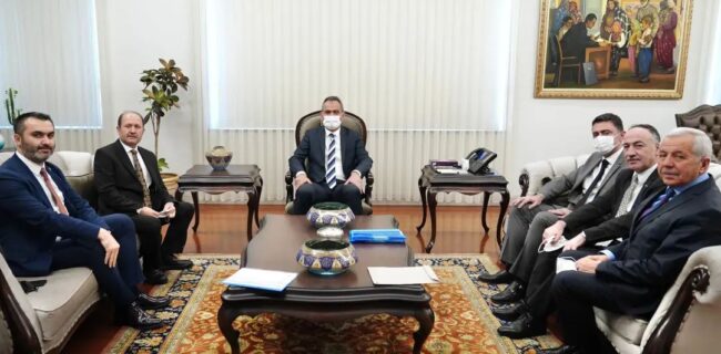 Milli Eğitim Bakanı Mahmut Özer’e Ziyaret
