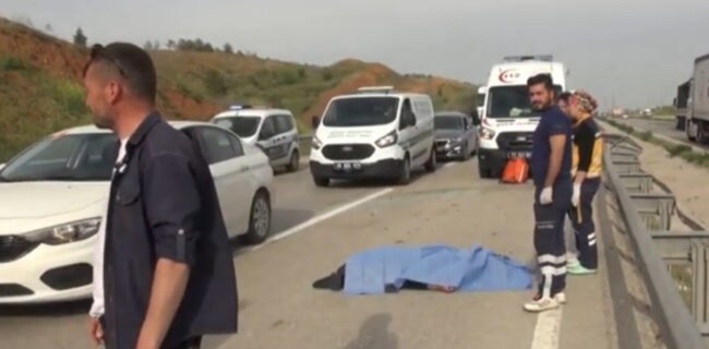 Kırıkkale’de otomobilin camından fırlayan sürücü hayatını kaybetti