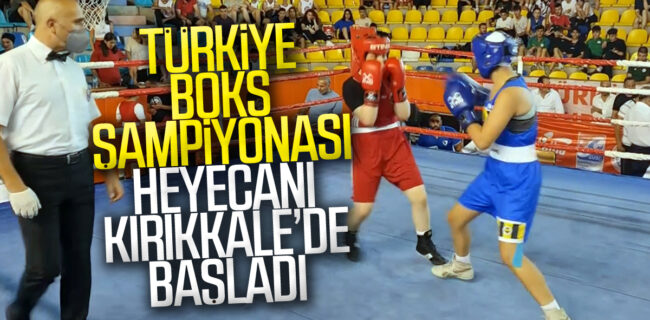 Yıldız Erkekler ve Kadınlar Türkiye Ferdi Boks Şampiyonası Kırıkkale’de Başladı