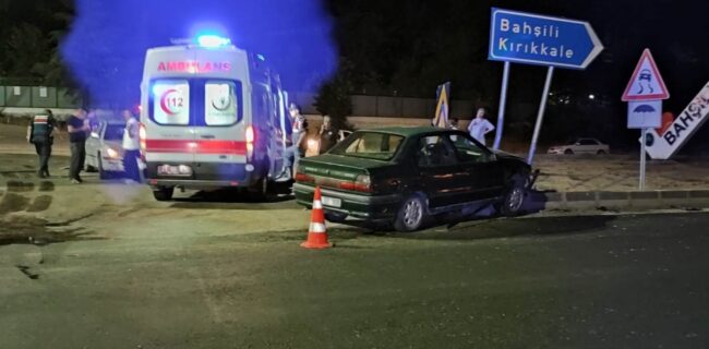 Kırıkkale’de trafik kazası 5 kişi yaralandı