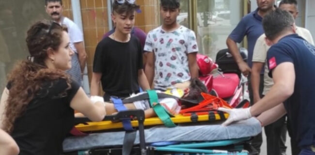 Kırıkkale’de 3. Kattan Düşen Çocuk Yaralandı