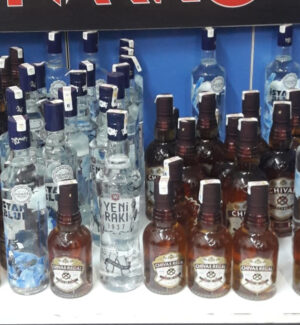 Kırıkkale’de 62 şişe kaçak içki ele geçirildi