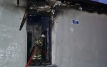 Müstakil evde yangın 4 kişi hastaneye kaldırıldı