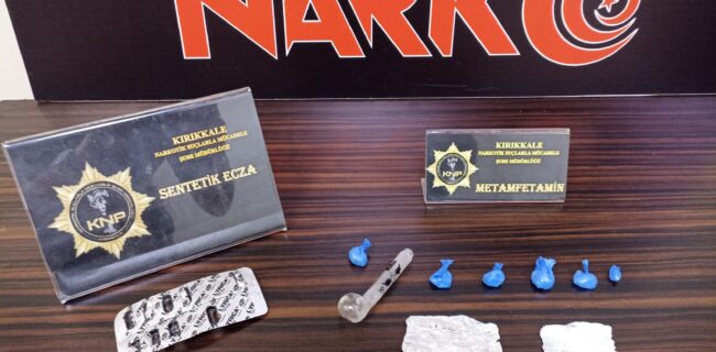 Kırıkkale’de uyuşturucu operasyonu 1 kişi tutuklandı