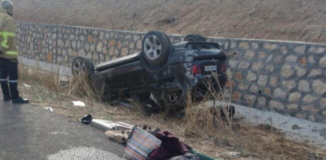 Feci trafik kazasında 1 kişi öldü 3 kişi yaralandı