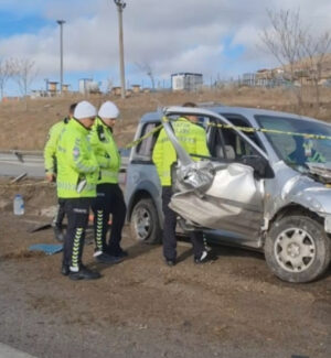 Kırıkkale’de feci trafik kazası 1 kişi öldü