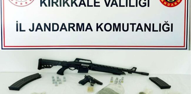 Kırıkkale’de uyuşturucu operasyonu 3 kişi tutuklandı