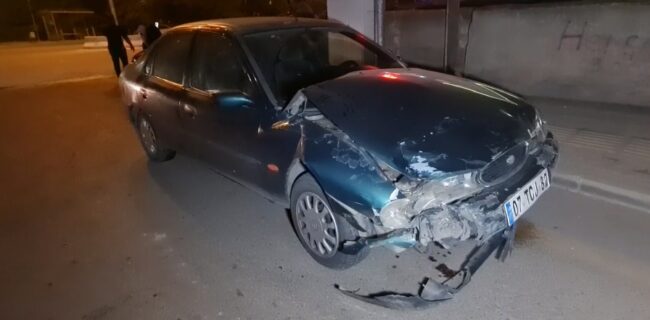 Kırıkkale’de Trafik Kazası 2’si çocuk 4 kişi yaralandı