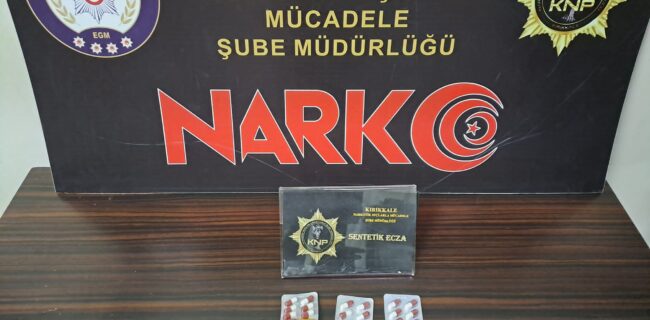 Kırıkkale’de uyuşturucu operasyonu  1 kişi tutuklandı