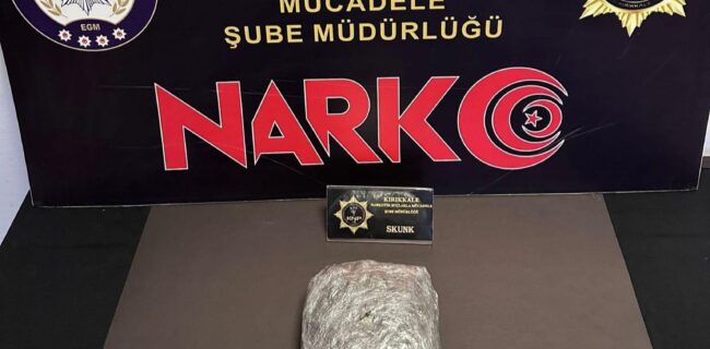 Kırıkkale’de uyuşturucu operasyonu 2 kişi yakalandı