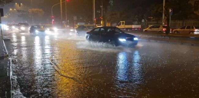 Kırıkkale’de sağanak yağış, hayatı olumsuz yönde etkiledi