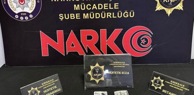 Kırıkkale’de uyuşturucu operasyonu 19 kişi yakalandı