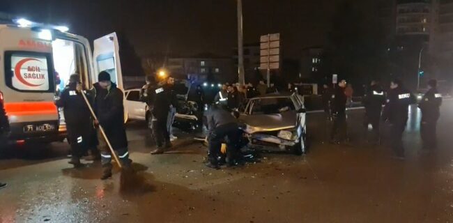 Kırıkkale’de trafik kazası 9 kişi yaralandı