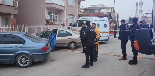 Kırıkkale’de bir kişi otomobilde ölü bulundu
