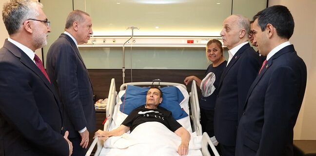 Cumhurbaşkanı Recep Tayyip Erdoğan, Kavlak’ı ziyaret etti