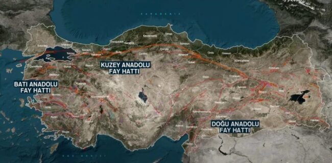 Türkiye Diri Fay Haritası Yenilendi, Kırıkkale Deprem Bölgesinde Mi?