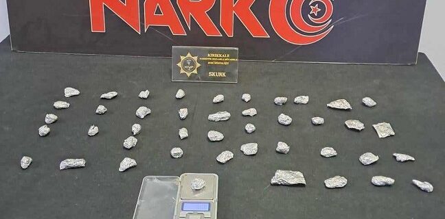 Kırıkkale’de uyuşturucu operasyonu 2 kişi tutuklandı