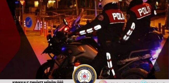 Kırıkkale’de aranan 13 kişi tutuklandı