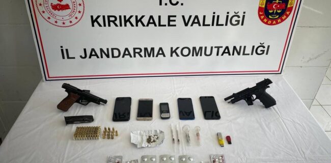 Kırıkkale’de jandarmadan uyuşturucu operasyonu 5 kişi gözaltına alındı
