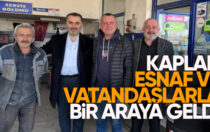 Mustafa Kaplan, Esnaf ve Vatandaşları Ziyaret Etti
