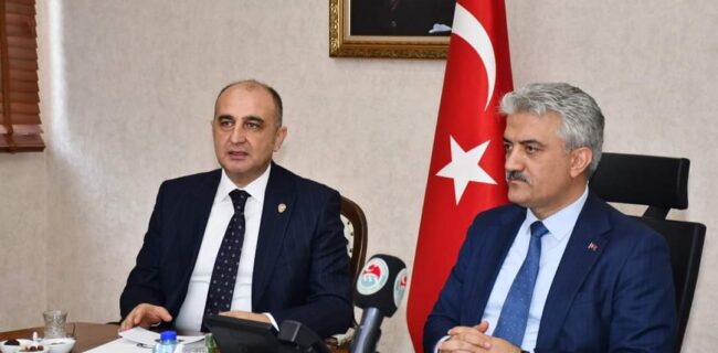 Kırıkkale Valisi Mehmet Makas, basın mensuplarına açıklamalarda bulundu