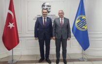 Mustafa Kaplan’dan MKE Genel Müdürü İlhami Keleş’e ziyaret