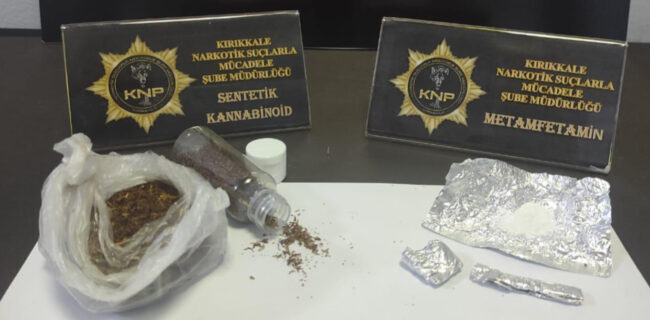 Kırıkkale’de uyuşturucu operasyonu 18 kişiye işlem yapıldı