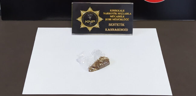 Kırıkkale’de uyuşturucu operasyonu 6 kişi gözaltına alındı